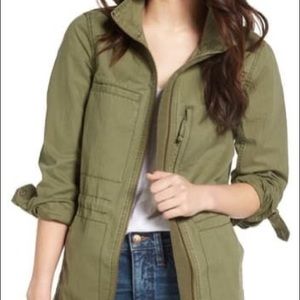 Madewell | Army Green Fleet Jacket Sz S